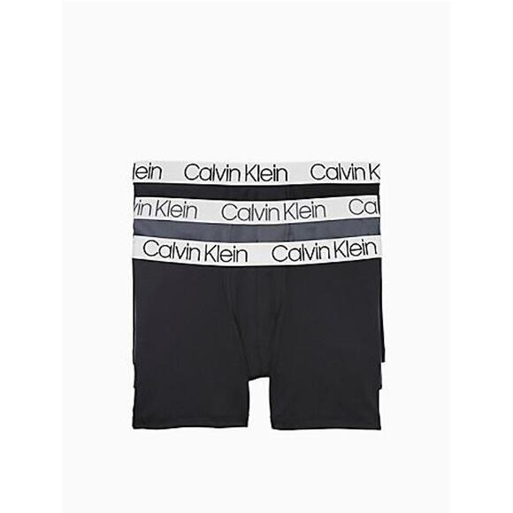 Calvin Klein Men's 3-Pack Chromatic Microfiber Boxer Brief Medium 32-34 - Picture 1 of 1